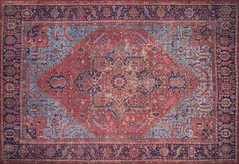 Koberce a koberečky Conceptum Hypnose Koberec Blues Chenille 140x190 cm červený