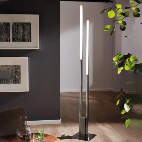 Inteligentní stojací lampy EGLO connect EGLO connect Fraioli-Z LED stojací lampa nikl
