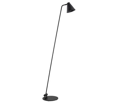 Lampy Argon Argon 8003 - Stojací lampa AVALONE 1xE27/15W/230V černá 