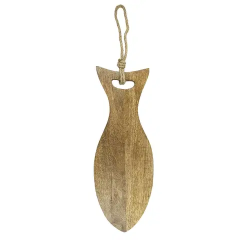 Prkénka a krájecí desky Prkénko ve tvaru ryby z mangového dřeva Mango wood Fish - 18*1.5*51cm Mars & More CISV51