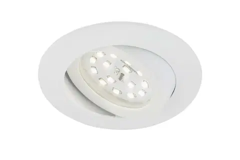 Bodovky do podhledu na 230V BRILONER LED vestavné svítidlo, pr. 8,2 cm, 5 W, bílé BRI 7209-016