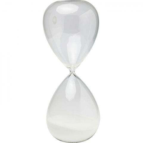 Dekorativní předměty KARE Design Přesýpací hodiny White 240 minut
