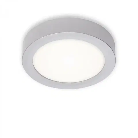 LED stropní svítidla BRILONER LED stropní svítidlo, pr. 17 cm, 11 W, matný chrom, 4000 K BRI 7122-414