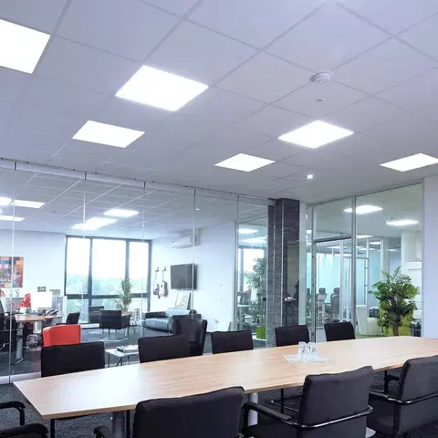 LED panely Deko-Light Základní kancelářský LED panel, 62x62 cm, 4 000 K