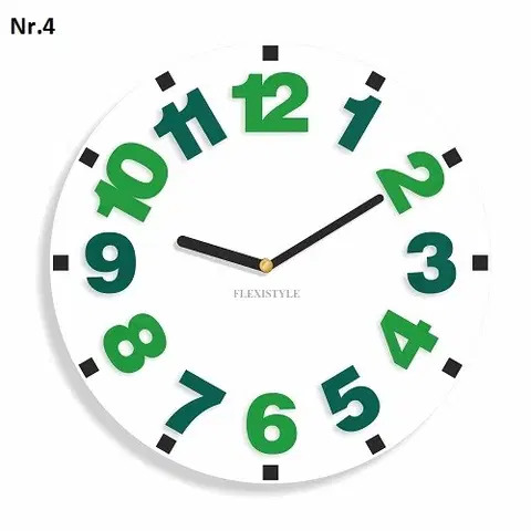 Dětské nástěnné hodiny Dětské nástěnné hodiny s barevnými čísly