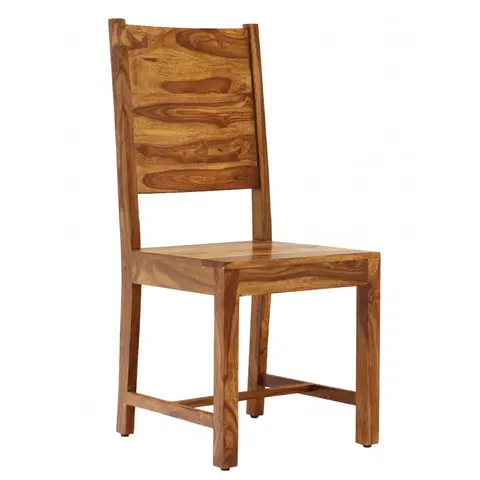 Židle Židle s plnými zády Gani z indického masivu palisandr / sheesham