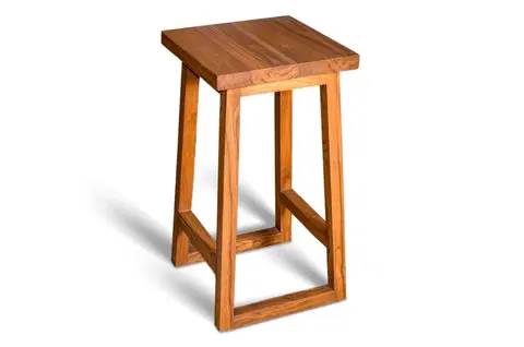 Barové židle a stoly Barová stolička ALBORGA ořech