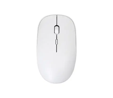 Myši  Bezdrátová myš  1000/1200/1600 DPI bílá 