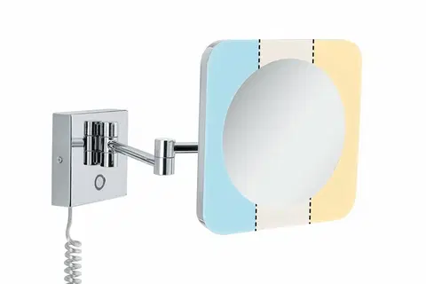 LED nástěnná svítidla PAULMANN HomeSpa LED kosmetické zrcadlo Jora 3-násobné zvětšení IP44 chrom/bílá/zrcadlo 3,3W měnitelná bílá 789.33