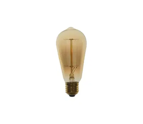 Žárovky  Průmyslová dekorační stmívatelná žárovka SELEBY ST58 E27/60W/230V 2200K 