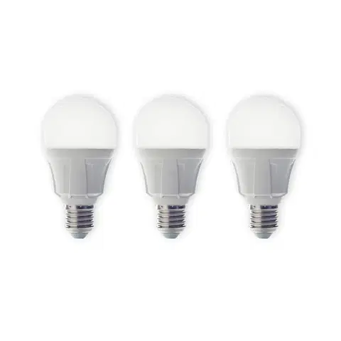 LED žárovky Lindby E27 8,5W 830 LED žárovka teplá bílá sada 3ks