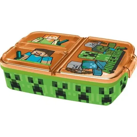 Boxy na svačinu Stor Svačinový box Minecraft, 19,5 x 16,5 x 6,7 cm
