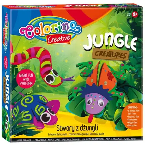 Hračky PATIO - Colorino Jungle Creatures