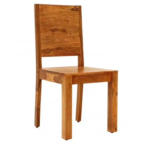 Židle Židle Gani s plnými zády z indického masivu palisandr / sheesham