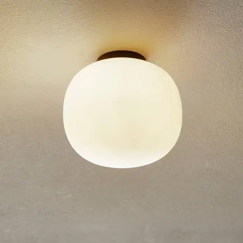 Stropní svítidla miloox by Sforzin Stropní světlo Bombo z mléčného skla Ø 19 cm