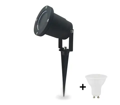 Zahradní lampy  LED Venkovní svítidlo BLAKE 2 GU10/4W/230V IP65 