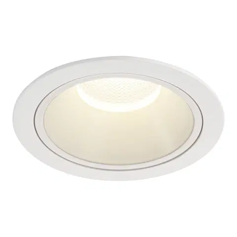 LED podhledová svítidla SLV BIG WHITE NUMINOS DL XL vnitřní LED zápustné stropní svítidlo bílá/bílá 4000 K 20° 1004046
