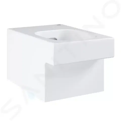 Záchody GROHE Cube Ceramic Závěsné WC, rimless, PureGuard, alpská bílá 3924500H