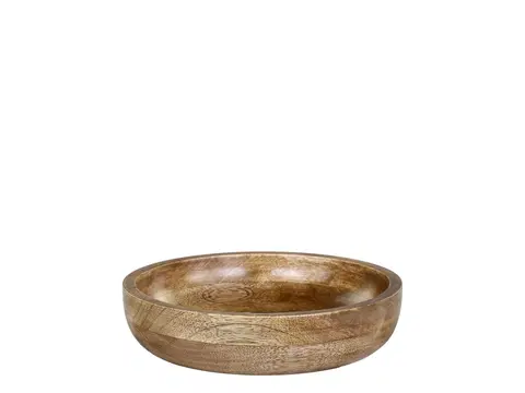 Mísy a misky Dřevěná servírovací miska z mangového dřeva Tours Bowl - Ø 20*5 cm/ 750ml Chic Antique 61078700