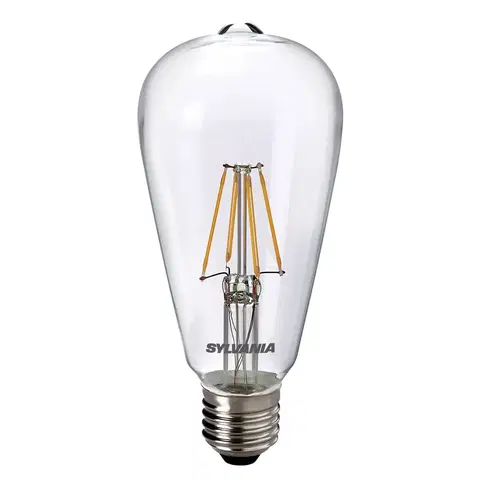 LED žárovky Sylvania LED žárovka E27 ToLEDo RT ST64 4,5W 827 čirá