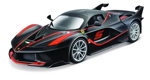 Hračky BBURAGO - 1:18 Ferrari TOP FXX K Black