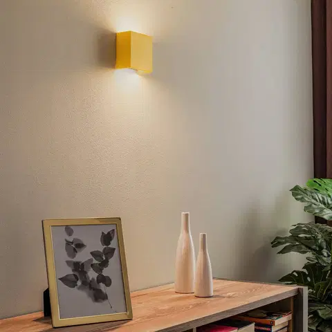 Nástěnná svítidla Argon LED nástěnné světlo Gianto up/down, žlutá