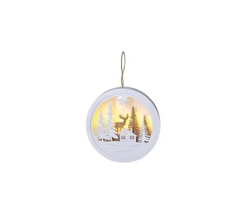 Vánoční dekorace   1V223-A - LED Vánoční dekorace 1xLED/2xAAA 