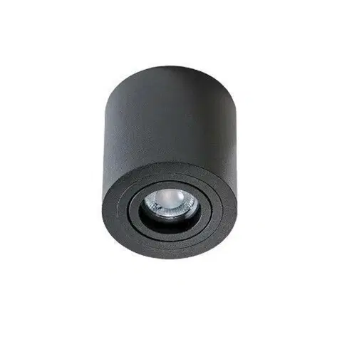 Moderní bodová svítidla Stropní bodové přisazené svítidlo AZzardo Brant black AZ2819 GU10 1x50W IP20 9cm černé