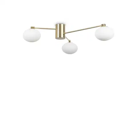Designová stropní svítidla Ideal Lux stropní svítidlo Hermes pl3 d90 288260
