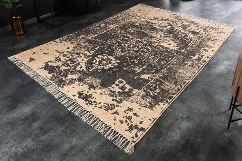 Koberce LuxD Designový koberec Palani 230 x 160 cm béžově šedý