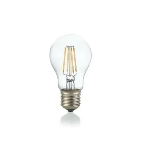 LED žárovky LED Filamentová žárovka Ideal Lux Goccia Trasparente 256528 E27 10W 1400lm 3000K čirá nestmívatelná