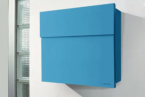 Poštovní schránky Radius design cologne Schránka na dopisy RADIUS DESIGN (LETTERMANN 4 blue 560N) modrá