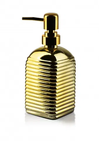 Dávkovače mýdla Bathlab Dávkovač na mýdlo TESSA 19 x 7,8 cm zlatý