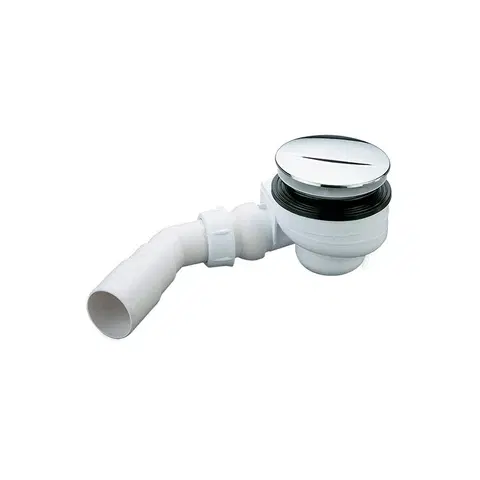 Sifony k pračkám MEREO Sifon pro sprchové vaničky Turboflow 1, Ø 90 mm, bílá (PR6041C 0205240