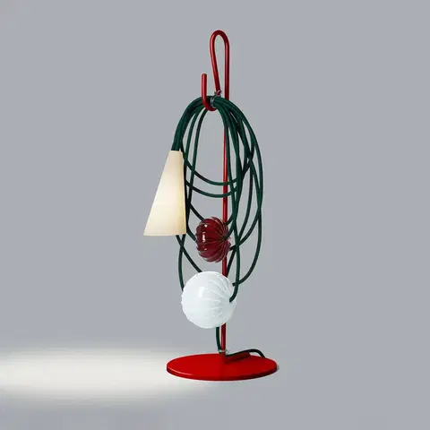 Stolní lampy Foscarini Foscarini Filo LED stolní lampa, Ruby Jaypure