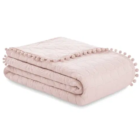 Přehozy Přehoz na postel AmeliaHome Meadore pudrově růžový, velikost 170x210