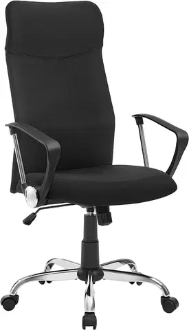 Kancelářské židle SONGMICS Kancelářská židle Omat černá