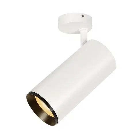 LED bodová svítidla SLV BIG WHITE NUMINOS SPOT DALI XL přisazené stropní svítidlo bílé/černé 36 W 2700 K 24° 1005744