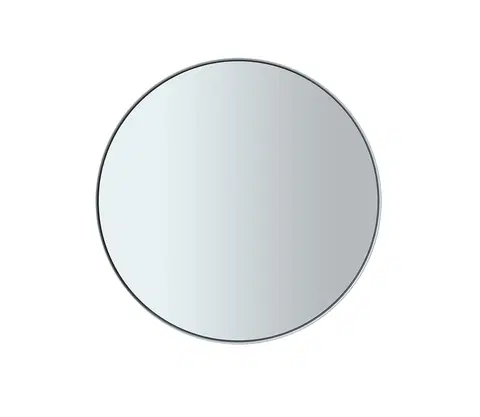 Zrcadla Zrcadlo nástěnné kulaté 50 cm bílé blomus RIM