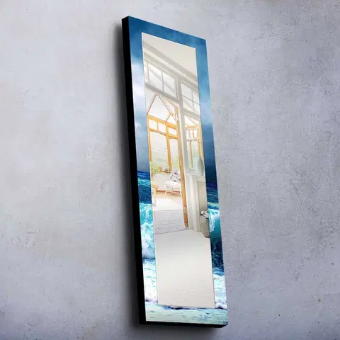 Zrcadla Dekorativní zrcadlo MOŘE 40 x 120 cm