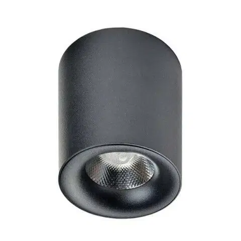 LED bodová svítidla LED Stropní bodové přisazené svítidlo AZzardo Mane black AZ2844 10W 850lm 3000K IP20 8cm černé