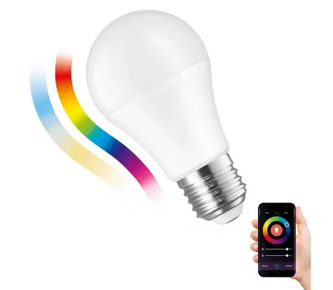 LED osvětlení  LED RGBW Stmívatelná žárovka A60 E27/13W/230V 2700-6500K Wi-Fi Tuya 