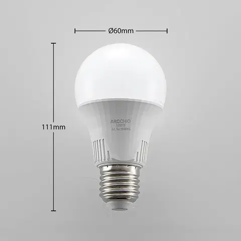 Stmívatelné LED žárovky Arcchio LED žárovka E27 A60 9W 3.000K 3 st. stmívatelná
