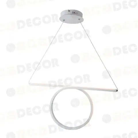 Designová závěsná svítidla ACA Lighting Decoled LED závěsné svítidlo HM98LEDP64WH