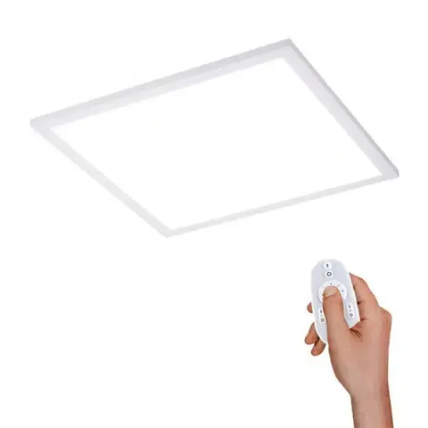 Stropní kancelářská svítidla LEUCHTEN DIREKT is JUST LIGHT LED panel, stropní svítidlo ploché slim, úspora místa 2700-5000K LD 14532-16