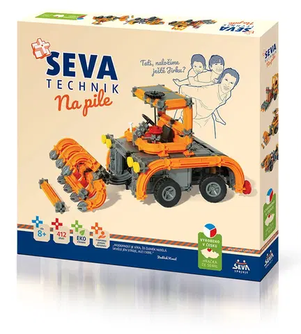Hračky stavebnice SEVA - Seva Technik – Na Pile