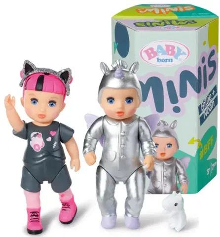 Hračky panenky ZAPF CREATION -  BABY born Minis Sada 2 panenek, verze 4