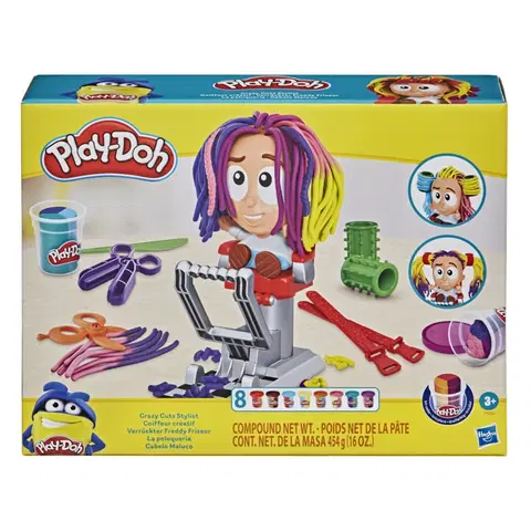 Hračky HASBRO - Play-Doh Bláznivé Kadeřnictví