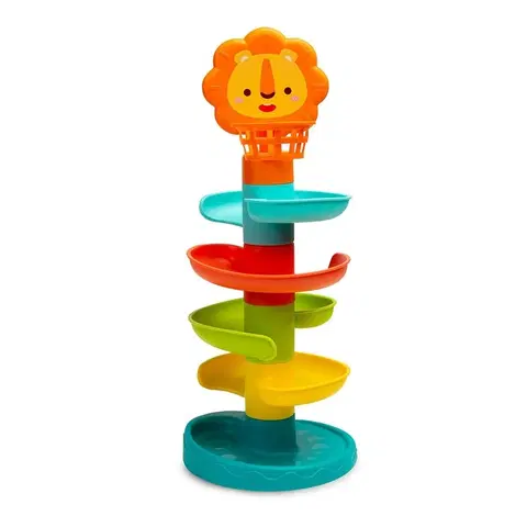 Hračky TOYZ - Dětská edukační hračka kuličkodráha lev