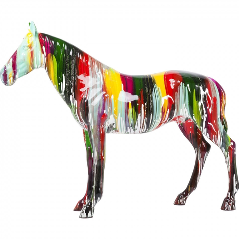 Sošky koní KARE Design Socha Koně Multi-color 164cm